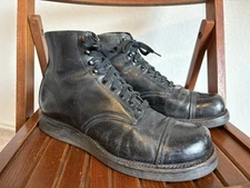 1955 Postman/Policeman Very Rare Red Wing Military Style Boots Sz 10