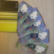 Vintage M&S Gift Vouchers