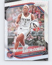 2025 Panini Prizm WNBA #10 Aari McDonald Silver Prizms Indiana Fever