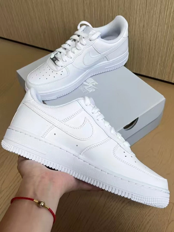 Brand New Nike Air Force 1 '07 Men's Low Top Classic Sneakers Shoes White/Black - Image 2 of 4