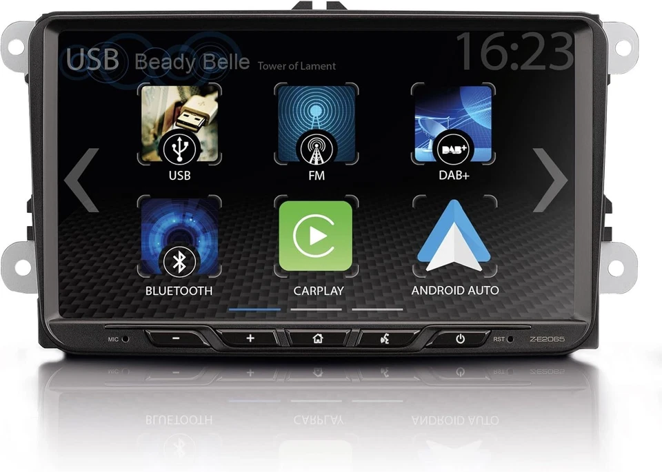 ZENEC Z-E2065 Autoradio Ricevitore multimediale compatibile con Skoda... - Immagine 3 di 4