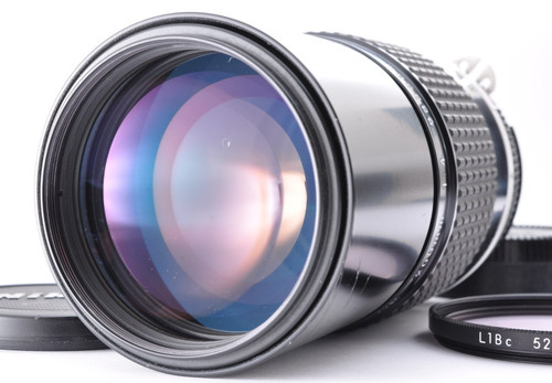 Nikon Ai-s Nikkor 200mm f4 Ais Prime Telephoto MF Lens "Exc+++" 3384 from Japan