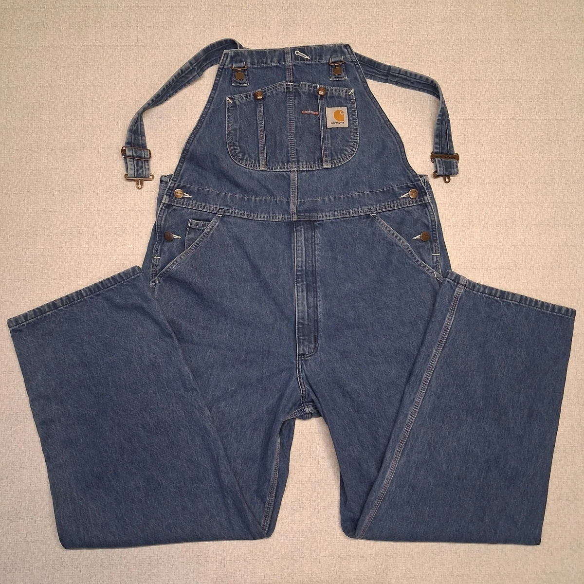 Carhartt Construction Blue Uniform & Work Coveralls & Jumpsuits
