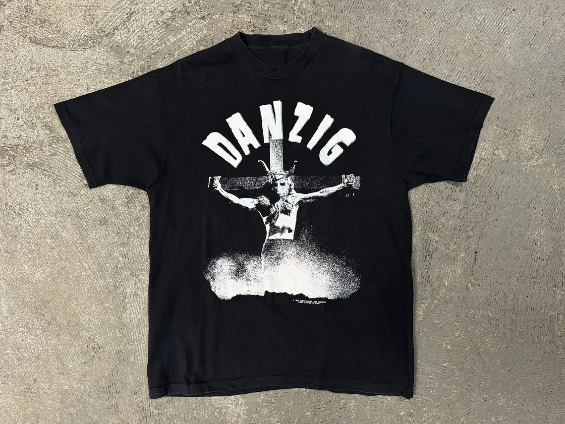 90'S当時物 DANZIG 5 Blackacidevil Tシャツ XL Danzig Shirt for sale - eBay