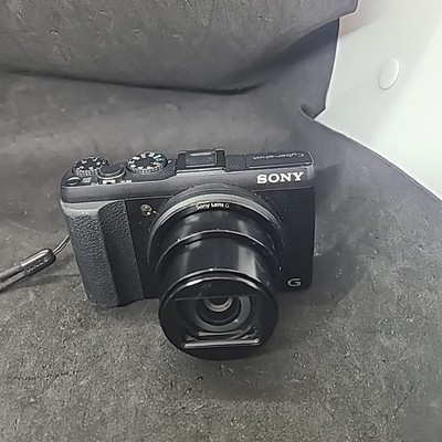 Sony Cyber-shot DSC-HX50V 20.4MP Black Digital Camera - For Parts or Repair