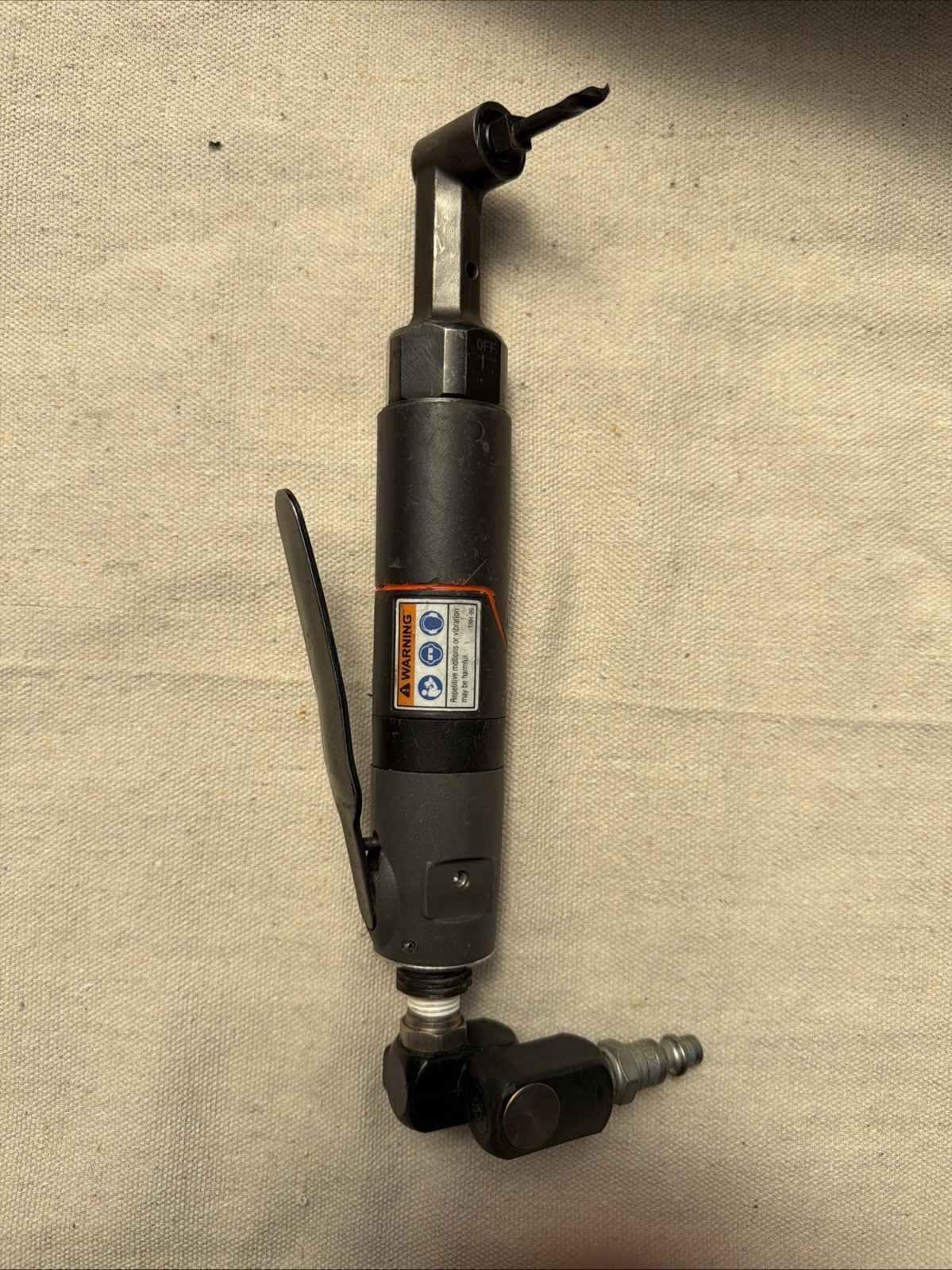 INGERSOLL RAND AIR DRILL 90 DEG RT ANGLE 2700 RPM AIRCRAFT DRILL QA2759D