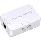 Network Switch Splitter 2 Ports RJ45 2x1 2-in 1-out 1-in 2-out 100M 500M