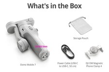 DJI Osmo Mobile 7 Gimbal Stabilizer 3-Axis Foldable Smartphone Android iPhone