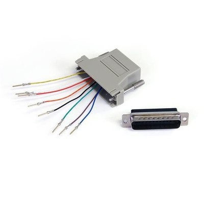 StarTech.com W128429333 GC258MF Db25 To Rj45 Modular Adapter  - M/F ~E~