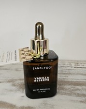 Sand  Fog Vanilla Reserve Eau de Parfum Perfume Oil Dropper 1.7 oz New