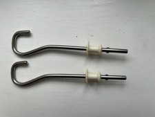 Vintage Scovill Mixer Rührbesen - ein Paar - Hakenform
