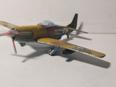 Lintoy FIGHTERS P-51D Mustang 置物 VINTAGE LINTOY P-51D MUSTANG AIRPLANE DIE-CAST 4.5 INCHES | eBay