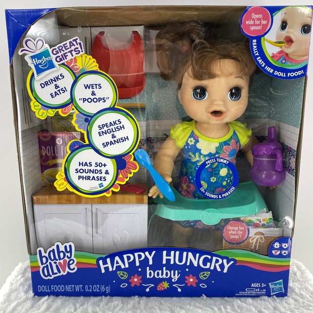 baby doll that eats and drinks