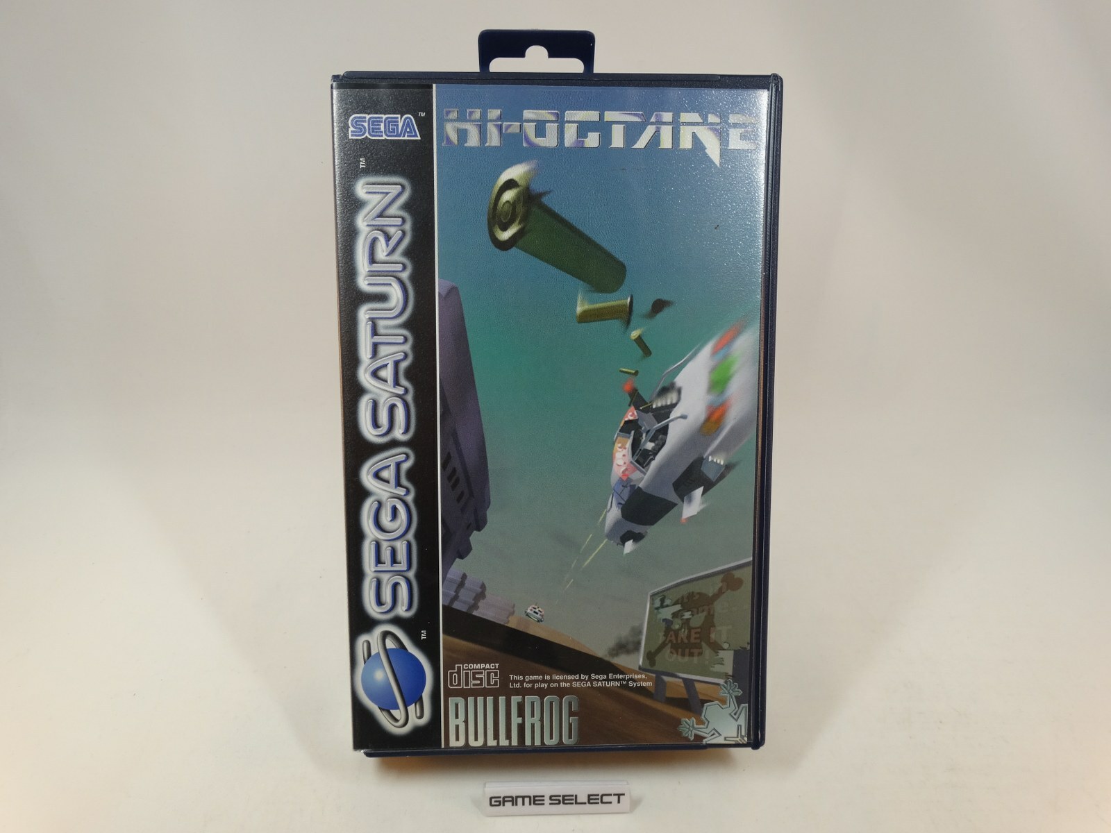 Hi-Octane Sega Saturn 32 Bit Pal Eu Eur Original Complet