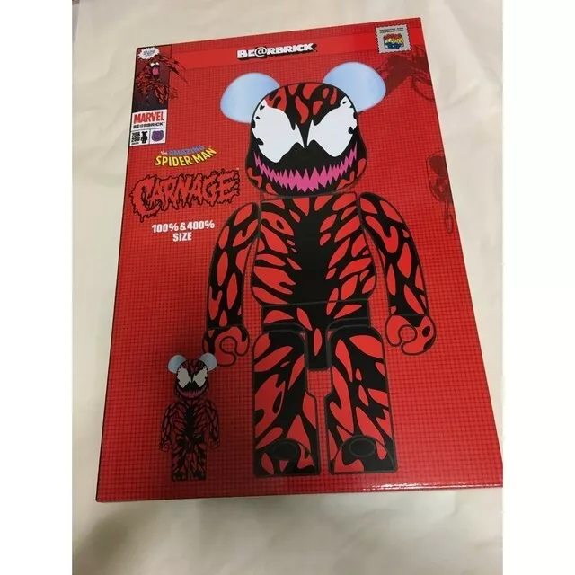 BE@RBRICK CARNAGE 100％＆400％