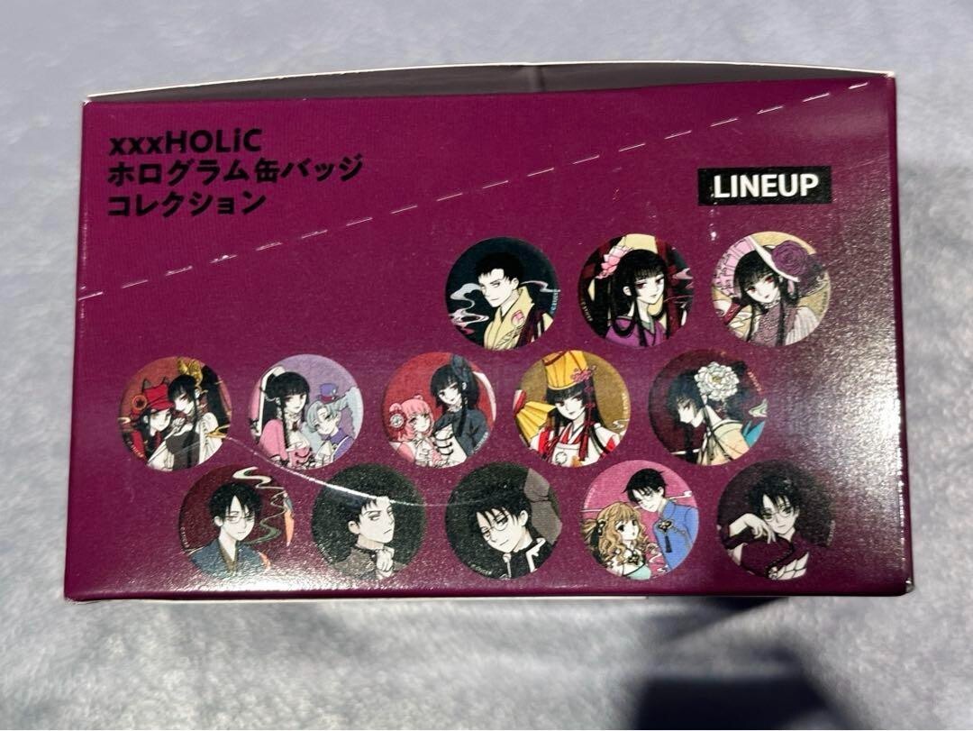 xxxHOLiC Can Badge Set of 26 Boxed CLAMP Exhibition Hologram