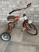 Vintage AMF Junior Tricycle | Red and White | U.S.A