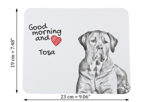 Tosa Inu muismat met hond Art-Dog - Afbeelding 2 van 7