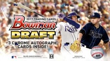 2017 BOWMAN DRAFT BASEBALL JUMBO 8 BOX CASE BLOWOUT CARDS