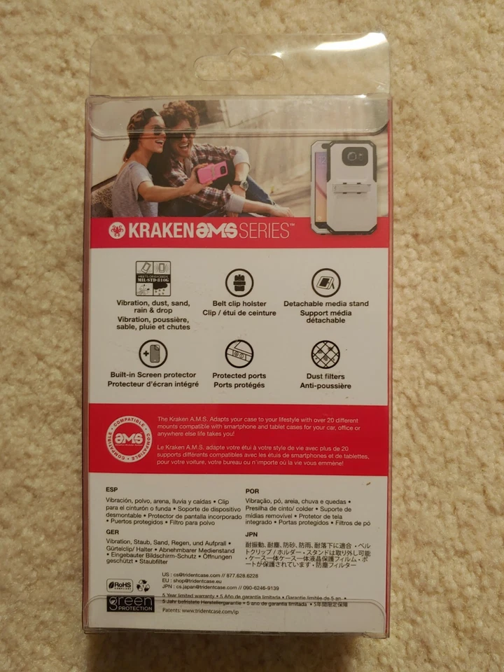 Capa Trident Kraken para Samsung Galaxy S6 rosa - Imagem 2 de 2