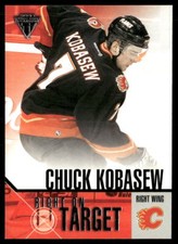 Chuck Kobasew 2002-03 Pacific Private Stock Titanium Right on Target #3