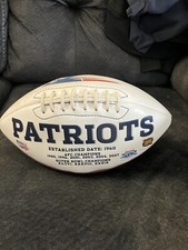 New England Patriots Super Bowls AFC Championship Commemorative Football