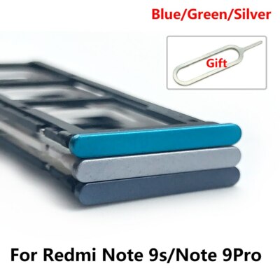 Für Xiaomi Redmi Note 9 Pro Note 9s Nano Dual Sim & SD Karten Tray Slot Halter UK