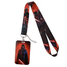 Star Wars Darth Vader Lanyard ID Badge Holder Keychain Neck Strap - Ship from US