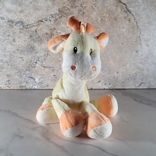 BABIES R US GEOFFREY YELLOW SPOTTED GIRAFFE RATTLE LOVEY PLUSH ANIMAL CIRCA 2013