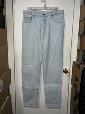 EUC Vintages 80’s Mens Levi’s 550 Light Wash Blue Jeans Made In USA Sz 36x34