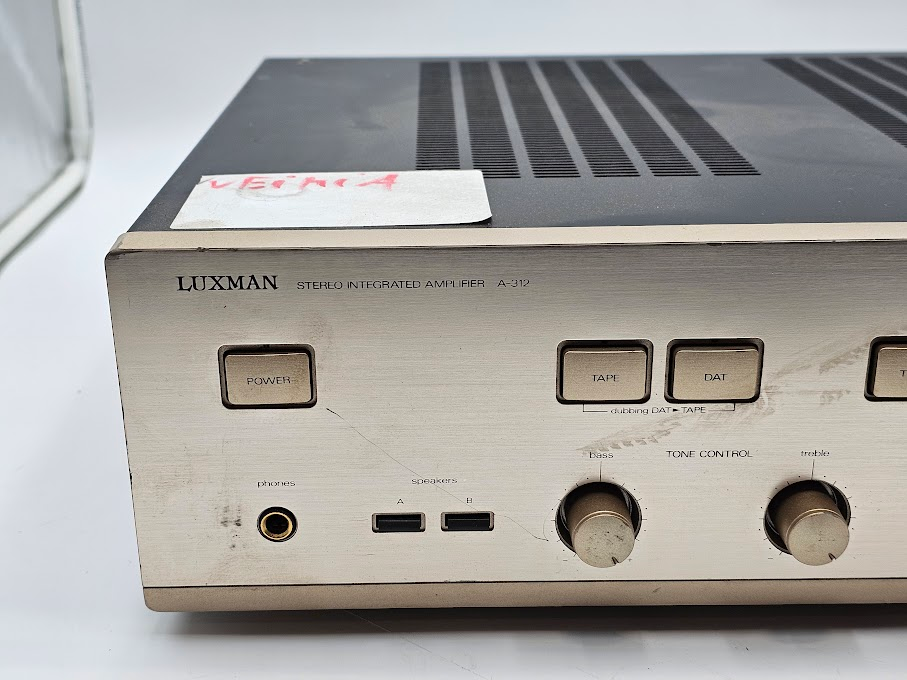 Vintage Luxman R-1050 Solid State Stereo Receiver Rosewood