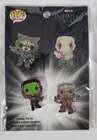 Guardians of the Galaxy Funko Pin Set Marvel Quill, Gamora, Drax, Rocket NEW