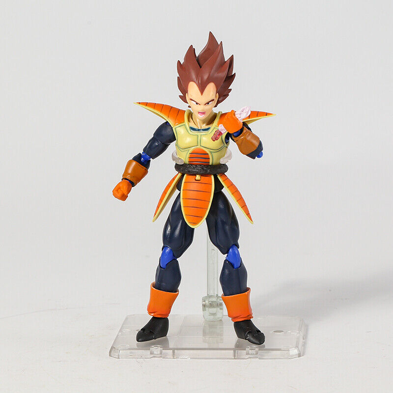 15cm Anime Dragon Ball Z Dragonball Super Saiyan Vegeta Battle State Final  Flash PVC Action Figure Model Toy