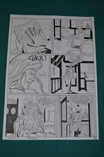 Montanari & Grassani Original Comic Art Tavola Originale #50 Maxi Dylan Dog #13