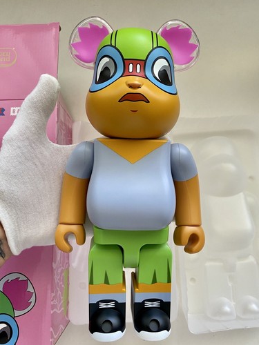 CEBO Lil Mama 400% Bearbrick Hebru Brantly Be@rbrick Medicom Limited Raro Pequeño - Imagen 3 de 11