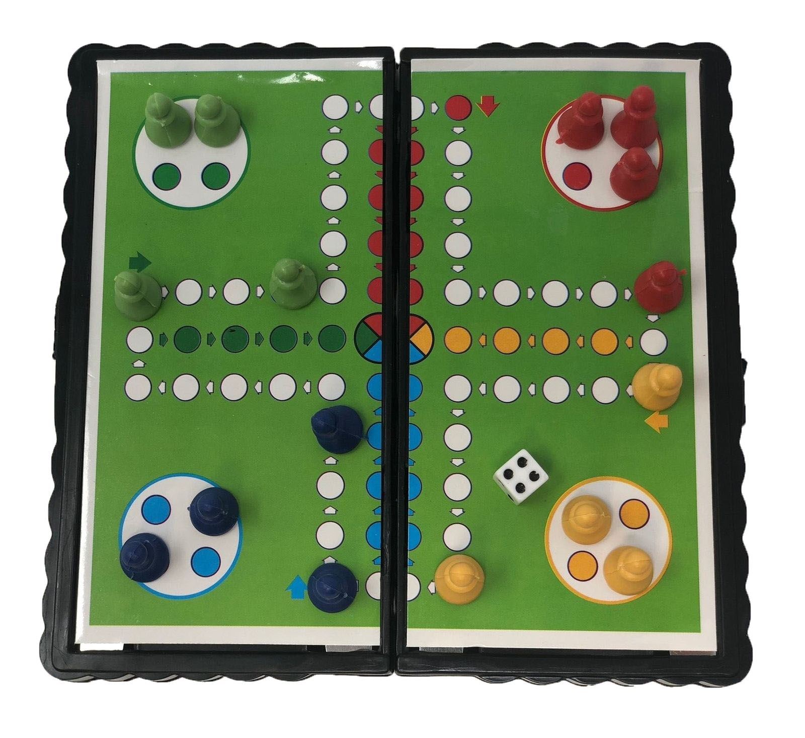 Pocket Ludo Portable Foldable Board Game eBay