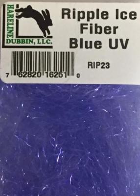 Hareline Ripple Ice Fiber | Fly Tying Flash Material | 29 Colors | 3\"-4\" Fibers For Baitfish