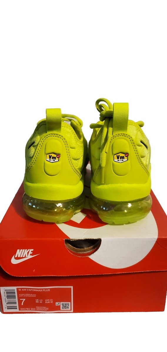 Women Nike Air Vapormax Plus Fluorescent Green Neon Running  display picture 3