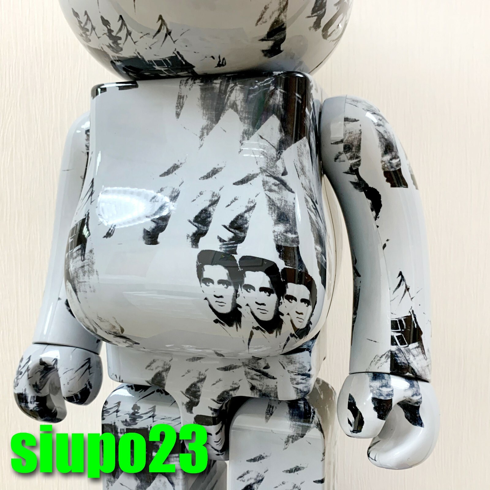 Medicom 1000% Bearbrick ~ Andy Warhol Be@rbrick ELVIS PRESLEY Ver