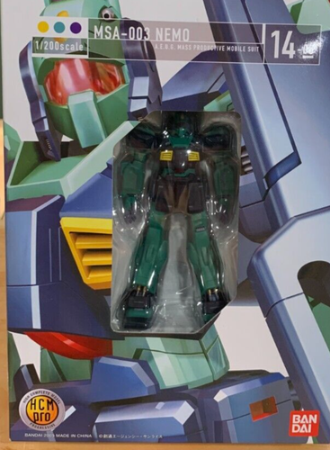 Rare Bandai HCM Pro 1/200 MSA-003 Nemo A.E.U.G. Mobile Suit Action Figure - 第 2/4 張圖片