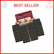 Yelanon Non Slip Furniture Pads -24 pcs 2’’ Furniture Grippers Hardwood Floors, 