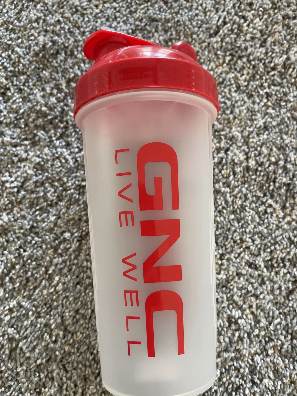 GNC Typhoon Shaker Clear 24oz/700Ml Unique Protein Breakdown System Blender Mix
Opens in a new windo
