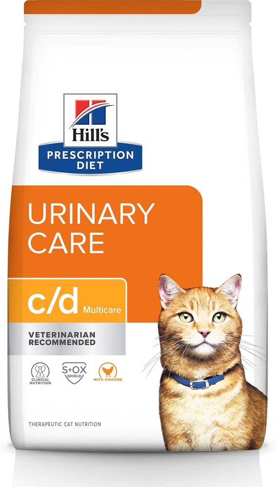 Urinary Health Dry Cat Food CD Diet Chicken or Ocean Fish  