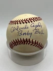 Orlando Cepeda Baby Bull Giants Signed Autograph OMLB Baseball Beckett BAS *24