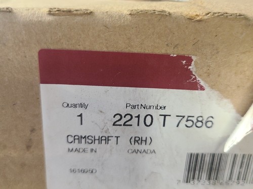 Genuine Meritor 2210T7586 Right Camshaft NOS Bluebird 02137099 - Picture 2 of 2