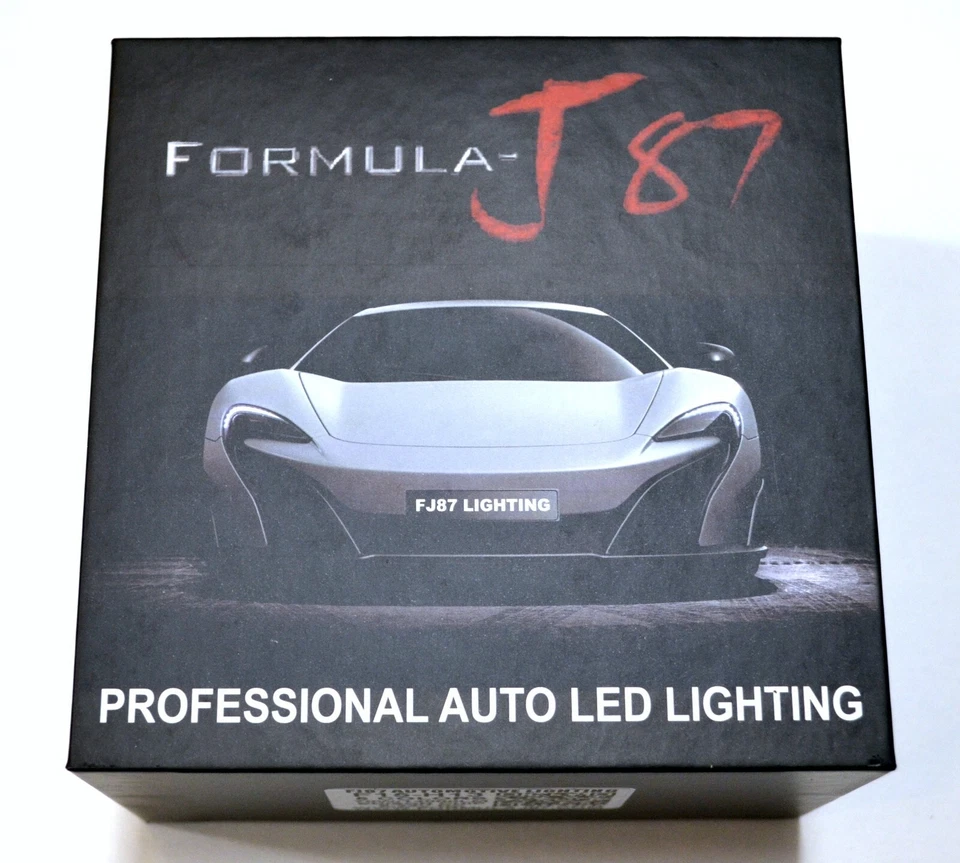 LED Kit F15 140W H10 9145 5000K White Two Bulbs Fog Light Replacement Plug Play - Image 2 of 4