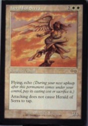 Herald of Serra - Urza's Saga #17 Rare