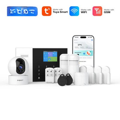Tuya Smart Gsm Wifi Alarm System Wireless Security Alarm App Control