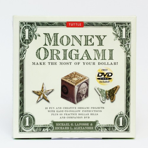 NEU Tuttle MONEY ORIGAMI - 21 lustige & kreative Projekte mit einfacher Anleitung & DVD - Bild 3 von 11
