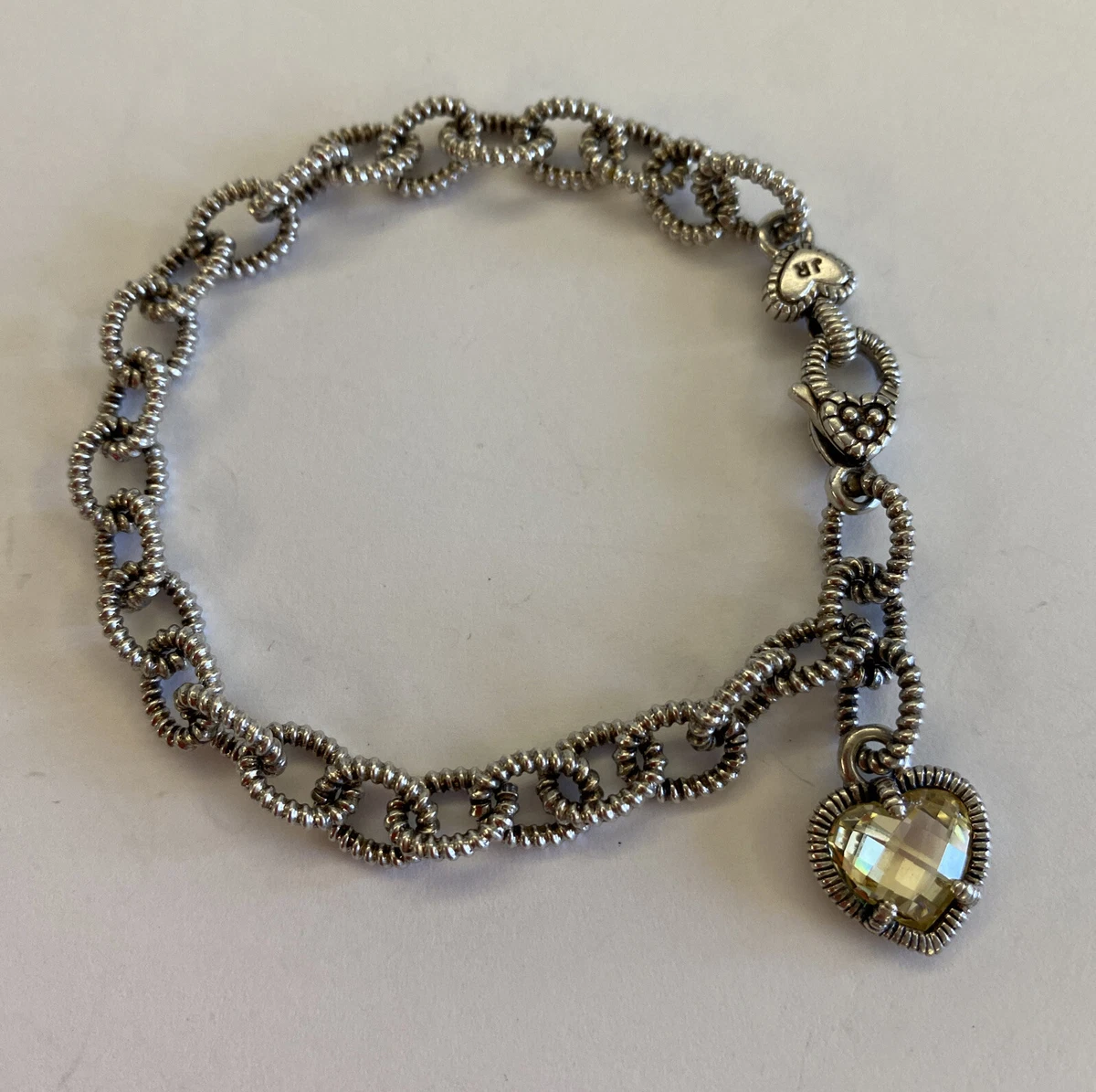 Judith ripka shop charm bracelet